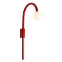 Aplica de perete LED design minimalist ENIGMA, Coral red