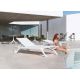 Sezlonguri - Set de 4 sezlonguri moderne de exterior design premium AFRICA