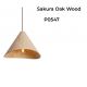 Pendule, Lustre suspendate - Pendul, Lustra din lemn design scandinav Sakura Oak