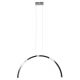 Pendule, Lustre suspendate - Lustra LED design decorativ modern Trio Arc I Polished Black