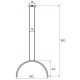 Pendule, Lustre suspendate - Lustra LED design decorativ modern Trio Arc I Polished Black