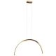 Pendule, Lustre suspendate - Lustra LED design decorativ modern Trio Arc I Brusched Gold