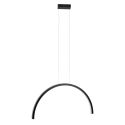 Lustra LED design decorativ modern Trio Arc I Matt Black