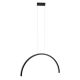 Pendule, Lustre suspendate - Lustra LED design decorativ modern Trio Arc I Matt Black