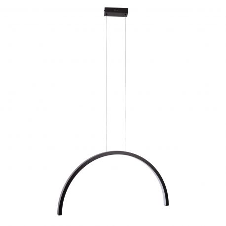 Pendule, Lustre suspendate - Lustra LED design decorativ modern Trio Arc I Matt Black
