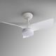 Lustre cu ventilator - Lustra LED cu Ventilator si telecomanda TROPIC WHITE