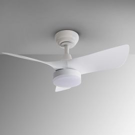 Lustra LED cu Ventilator si telecomanda TROPIC WHITE