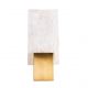 Aplica de perete LED design modern Vetro Brushed Gold