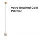 Pendule, Lustre suspendate - Pendul LED dimabil design modern Vetro Brushed Gold