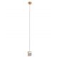 Pendule, Lustre suspendate - Pendul LED dimabil design modern Vetro Brushed Gold