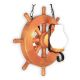 Pendule, Lustre suspendate - Lustra in stil marinaresc fabricata manual din lemn Timona WOOD-TI-SP2