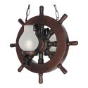 Lustra in stil marinaresc fabricata manual din lemn Timona WOOD-TI-SP2