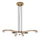 Pendule, Lustre suspendate - Lustra rustica fabricata manual din lemn YOKO 3L