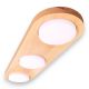 Plafoniere - Plafoniera LED rustica fabricata manual din lemn OKIO 3L