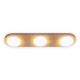 Plafoniera LED rustica fabricata manual din lemn OKIO 3L