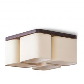 Plafoniere - Plafoniera clasica fabricata manual din lemn OLIMPIA 4