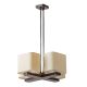 Pendule, Lustre suspendate - Lustra clasica fabricata manual din lemn OLIMPIA 4