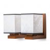 Aplica de perete clasica fabricata manual din lemn ROYALE WHITE