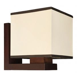 Aplice, corpuri de iluminat pentru pereti - Aplica de perete rustica fabricata manual din lemn Lido