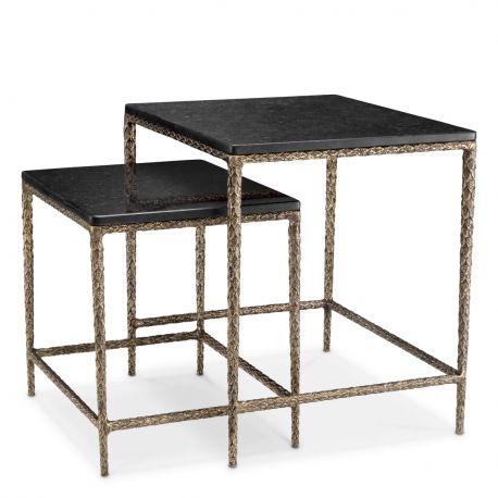 Masute Living - Set de 2 masute design LUX realizate manual Ferndale