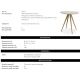 Masute Living - Masuta auxiliara design LUX realizate manual Ranco