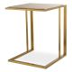 Masute Living - Masuta laterala design LUX cu blat din travertin Cocktail