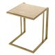 Masute Living - Masuta laterala design LUX cu blat din travertin Cocktail