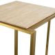 Masute Living - Masuta laterala design LUX cu blat din travertin Cocktail