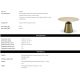 Mese dining - Masa moderna design LUX Nathan