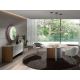 Oglinzi - Oglinda decorativa design LUX Walnut 110cm