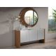 Oglinzi - Oglinda decorativa design LUX Walnut 110cm