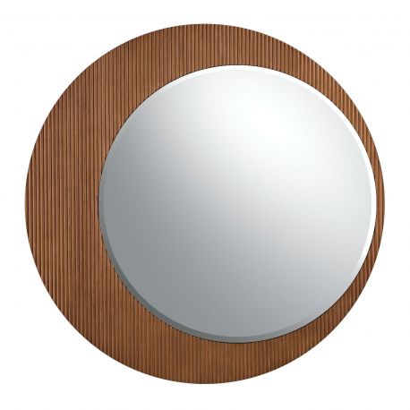 Oglinzi - Oglinda decorativa design LUX Walnut 110cm