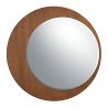 Oglinda decorativa design LUX Walnut 110cm