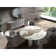 Mese dining - Masa dining deosebita design LUX Walnut-Marble 150cm
