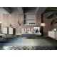 Paturi - Pat dublu design modern Platin, 160x200cm
