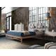 Paturi - Pat dublu design modern Platin, 160x200cm