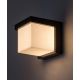 Aplice - Aplica LED de perete pentru exterior IP54 Andelle negru