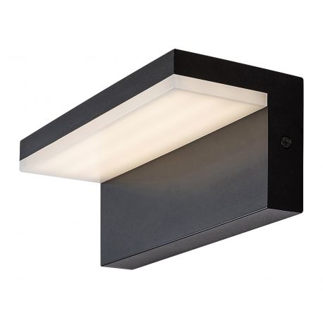 Aplice - Aplica LED de perete pentru exterior IP54 Zaragoza negru