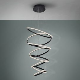 Candelabre, Lustre - LUSTRA XXL LED DIMABILA cu telecomanda Ring 80cm, 4000K