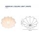 Lustre aplicate - Lustra aplicata eleganta cu lumina difuza Aeron 40