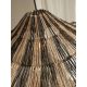 Pendule, Lustre suspendate - Lustra eco din iuta Cuzco natur/ negru