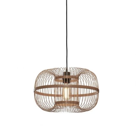 Pendule, Lustre suspendate - Lustra eco din bambus Hokkaido S 25cm, natur