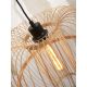 Pendule, Lustre suspendate - Lustra eco din bambus Hokkaido S 25cm, natur