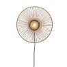 Aplica de perete eco din bambus Hokkaido S 25cm, natur