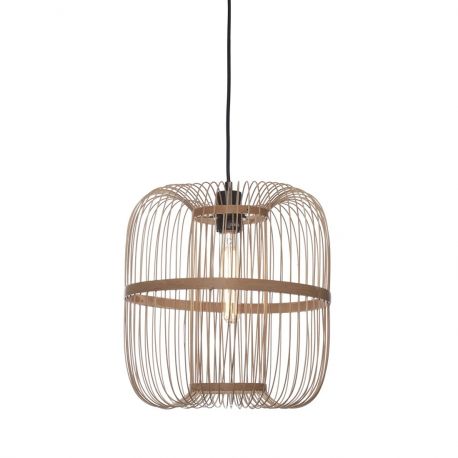 Pendule, Lustre suspendate - Lustra eco din bambus Hokkaido L 38cm, natur