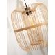 Pendule, Lustre suspendate - Lustra eco din bambus Hokkaido L 38cm, natur