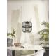 Pendule, Lustre suspendate - Lustra eco din bambus Hokkaido L 38cm, negru