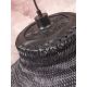 Lampadare - Lampa de podea din bambus Ibiza S 50cm, negru