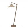 Lampa de podea din bambus Ibiza S 50cm, natur