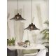 Pendule, Lustre suspendate - Lustra suspendata din bambus Ibiza S 50cm, negru
